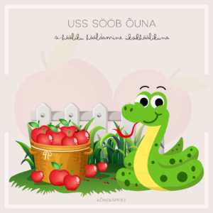 Uss sööb õuna