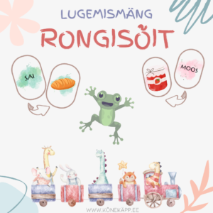 Lugemismäng "Rongisõit"