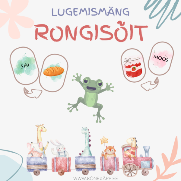 Lugemismäng "Rongisõit"