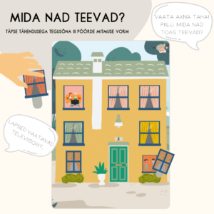 Mida nad teevad?